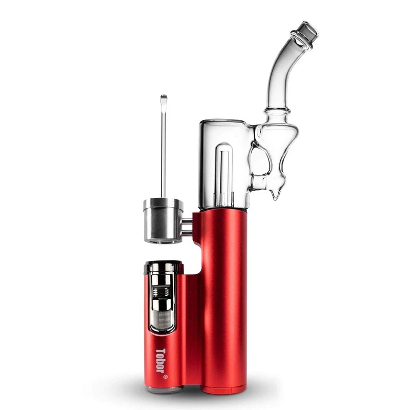 Bazoka pro Portable Mechanical Dab Rig red