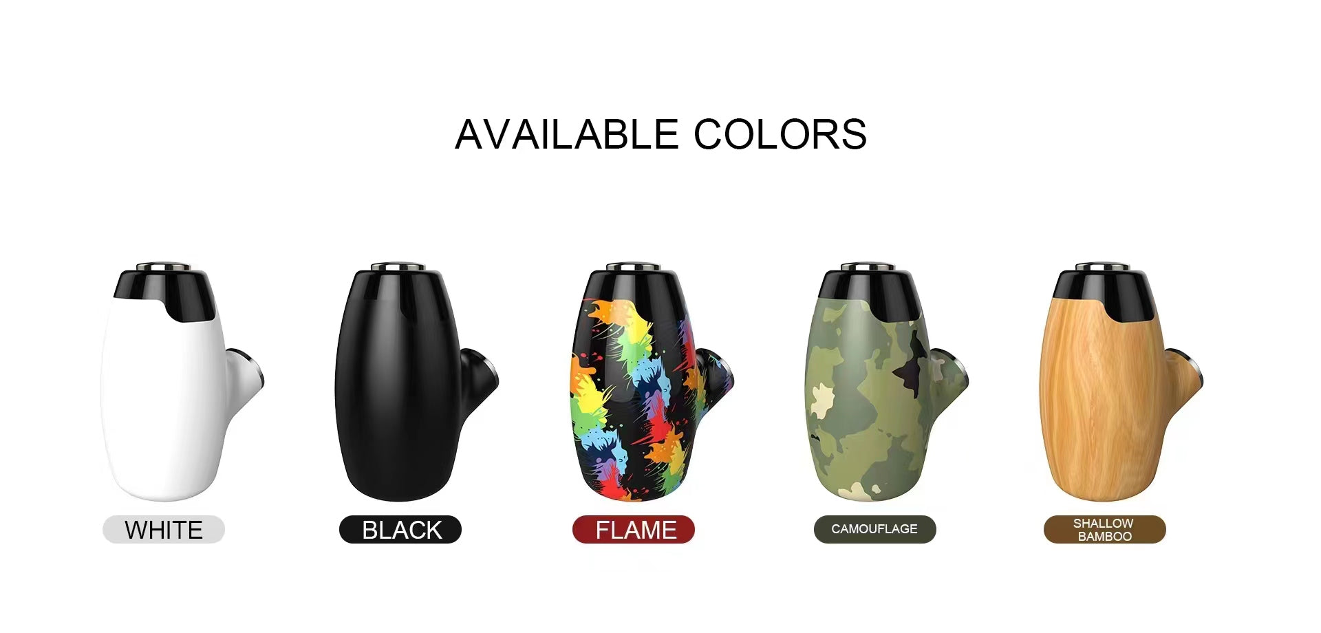 beleaf 510 thread pipe vape battery variable voltage 900mAh with five colors