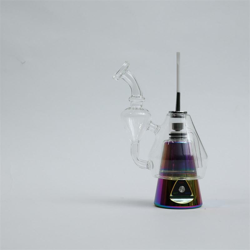 beleaf tower t-enail wax vaporizer erig with 1500mah battery rainbow