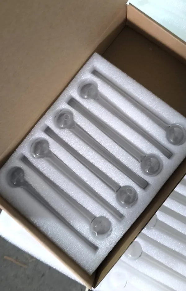 Clear Pyrex Glass Oil Burner Pipes