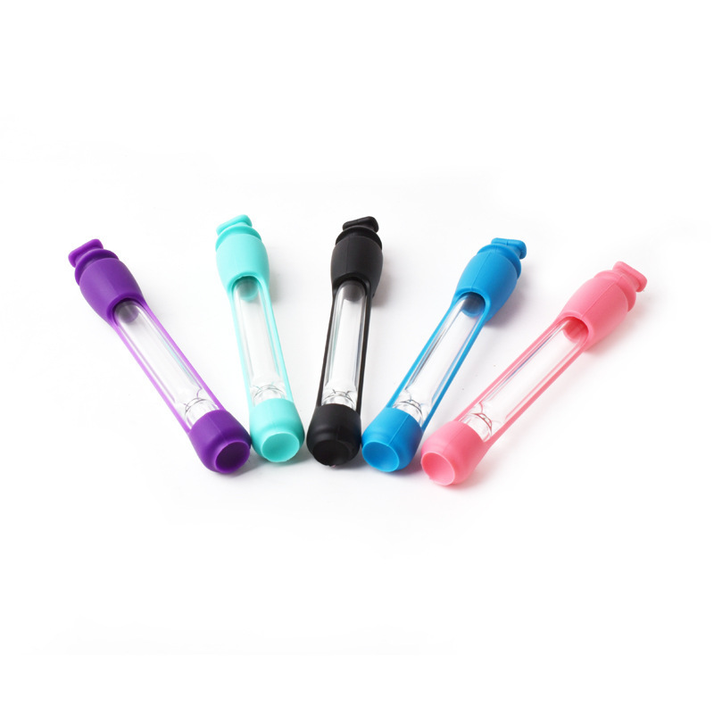 Colorful glass smoking pipes One Hitter Filters