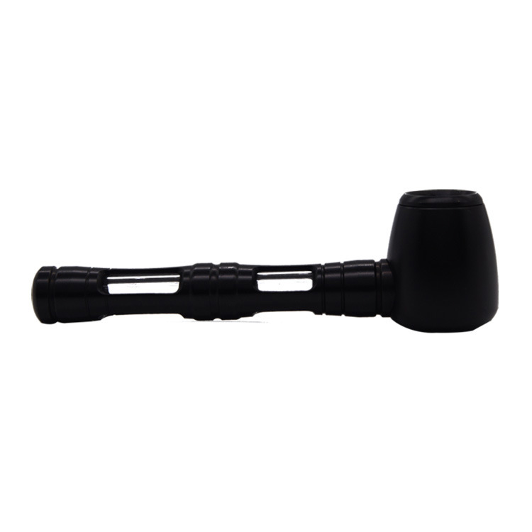 glass metal pipe black