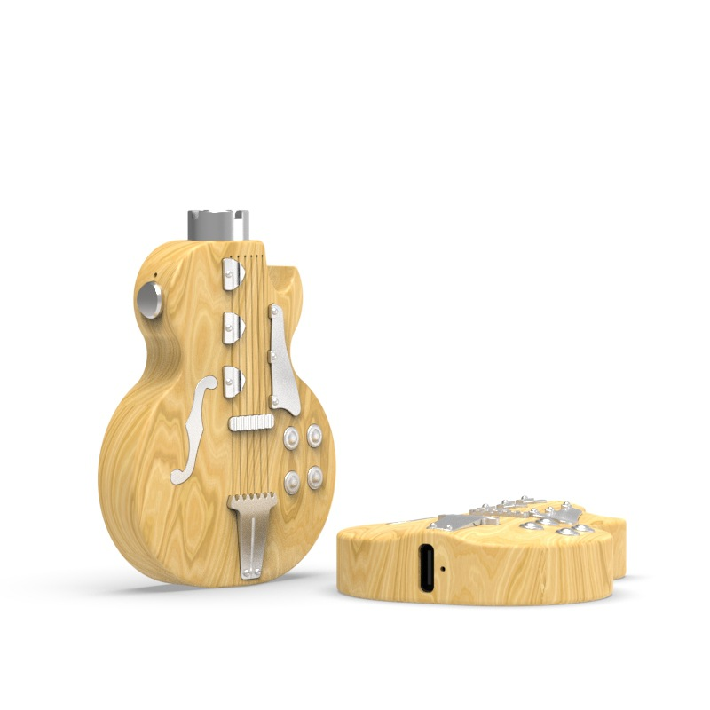 hato Guitar 510 vape battery wood