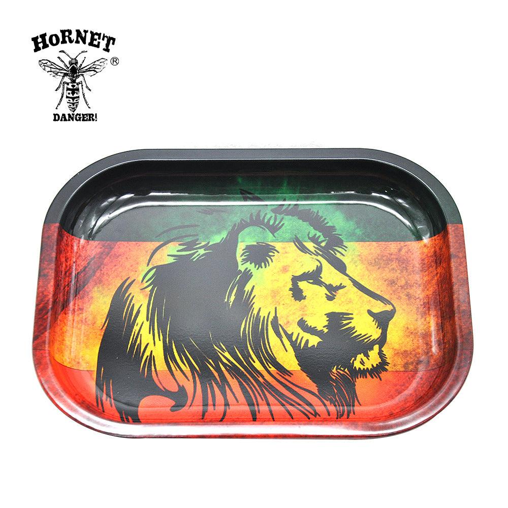 Metal Tinplate Rolling Smoking Tray Tobacco Storage Plate Grinder Tool