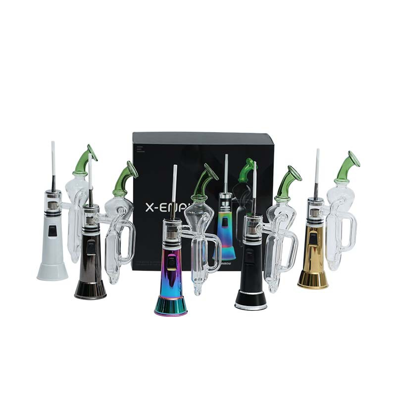 leaf buddi x-enail 1500mah erigs wax vaporizers with fiver colors and box