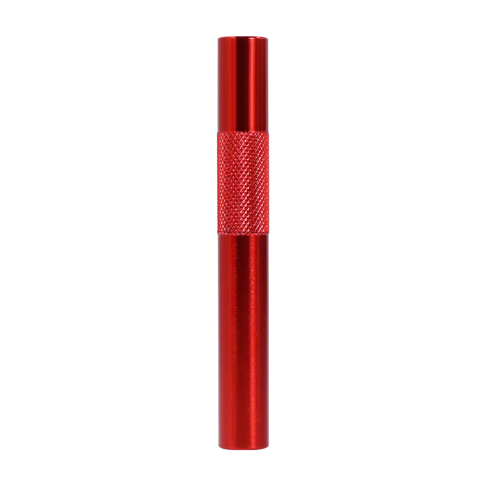 Metal One Hitter Pipe red