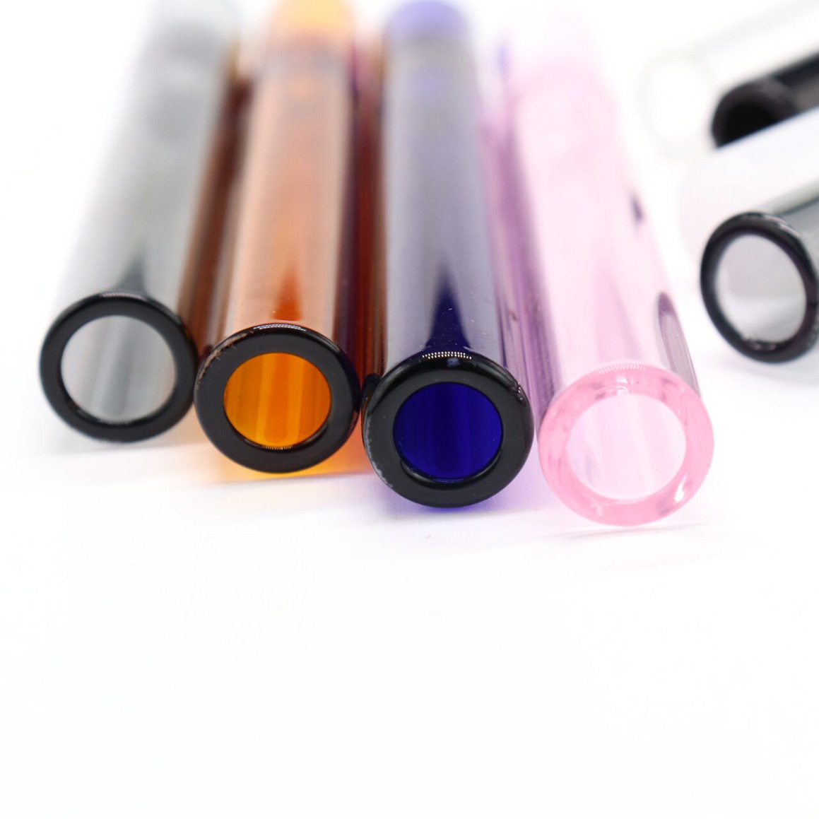 Glass Tobacco smoking chillum pipes