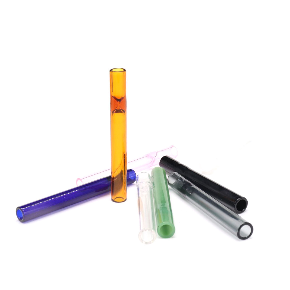 Glass Tobacco smoking chillum pipes