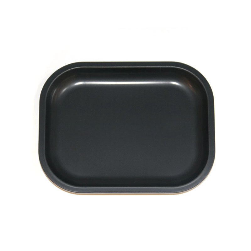 Metal Tinplate Rolling Smoking Tray Tobacco Storage Plate Grinder Tool