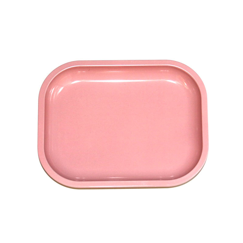 Metal Tinplate Rolling Smoking Tray Tobacco Storage Plate Grinder Tool