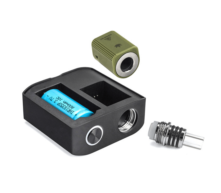 Trio 3 Dry Herb Vaporizer Wax Herb Chamber Portable Bag Dab Accessories - Puffingmaster