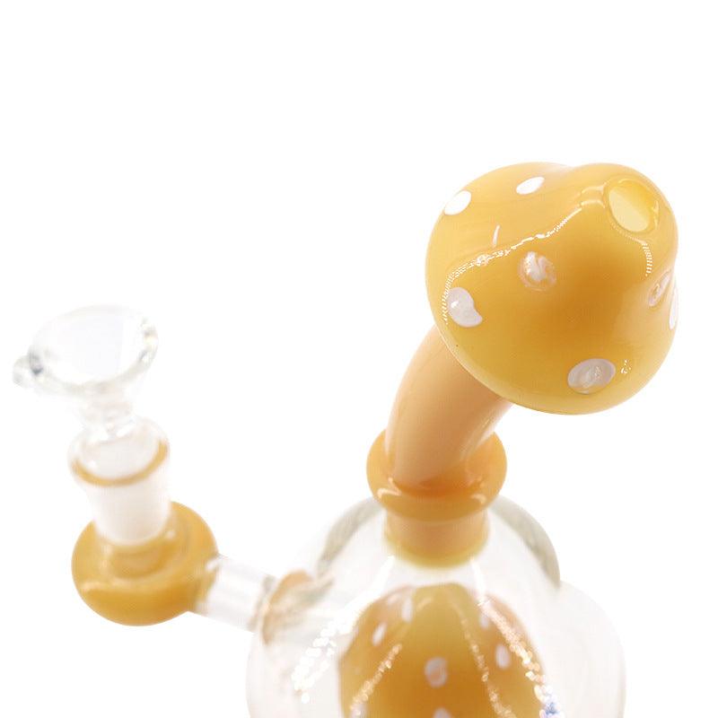 Mushroom Bong | Borosilicate Glass Handicraft Smoking Set Hookah Lightweight Portable - Puffingmaster