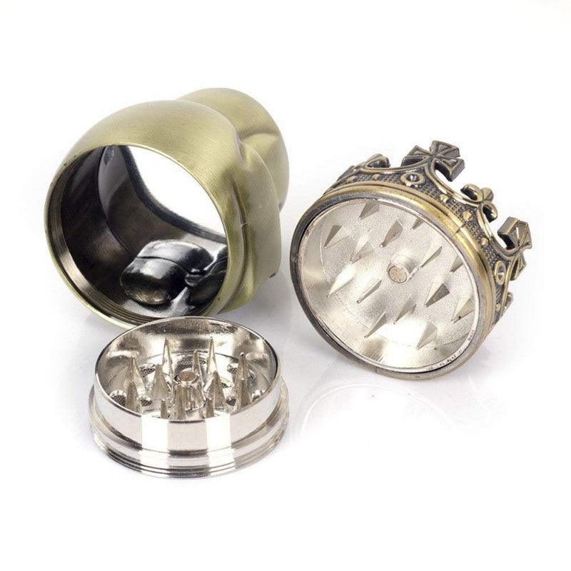 Skull Style Tobacco Grinder | Ghost Head Weed Herbal Herb Grinders Smoking Accessories - Puffingmaster