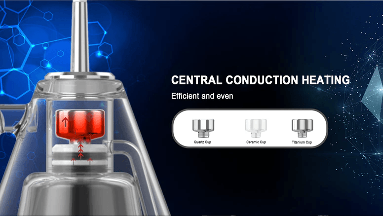 BeLeaf Tower T-Enail Kit | E-Rig Wax Vaporizer with 1500mAh Battery-powered - Puffingmaster