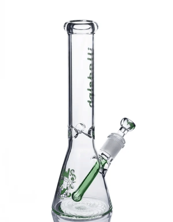 Beaker Base Glass Bong Water Pipe With 14mm Bowl Portable - Puffingmaster