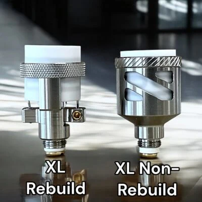 Core XL Rebuildable Atomizer and 3D Non-Rebuildable atomizer