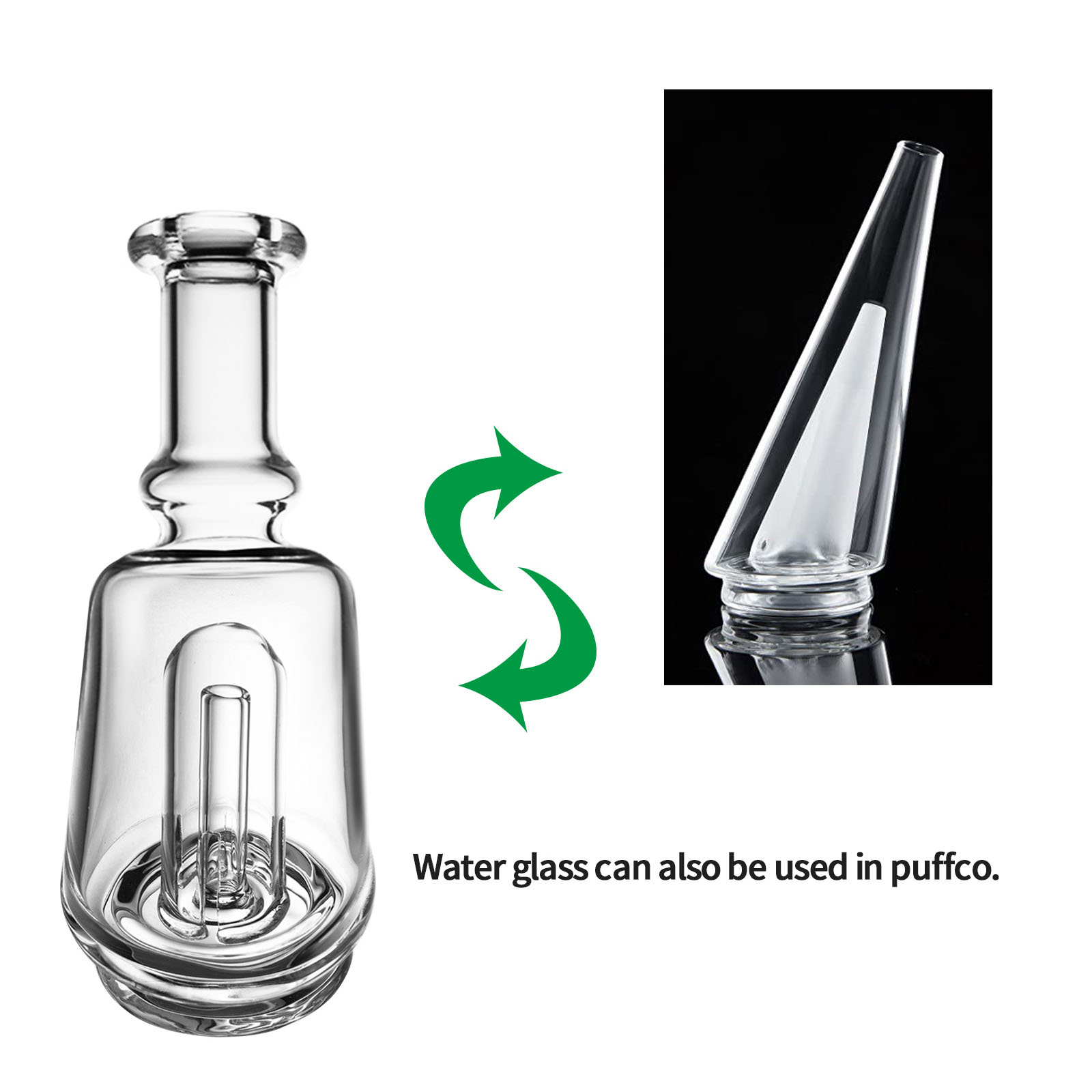 IECIGBEST TOP  3 In 1 Electric Dab Rig glass compatible with puffco peak