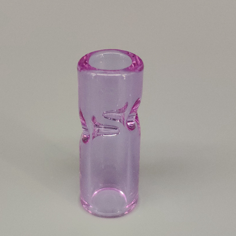 Reusable Glass Tips Filter Round Mouthpiece Pre Roll Joint for Blunts 100 Pack