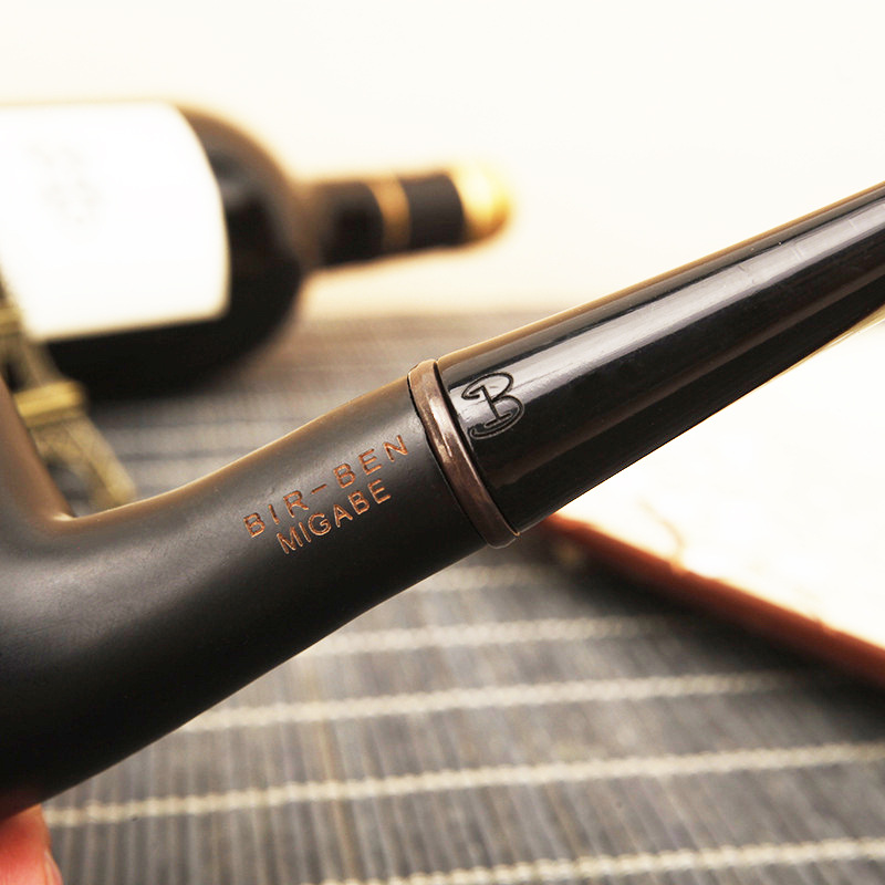 Mini pipa para fumar tabaco hecha a mano, raíces de madera de pera para cuenco de madera para fumar 