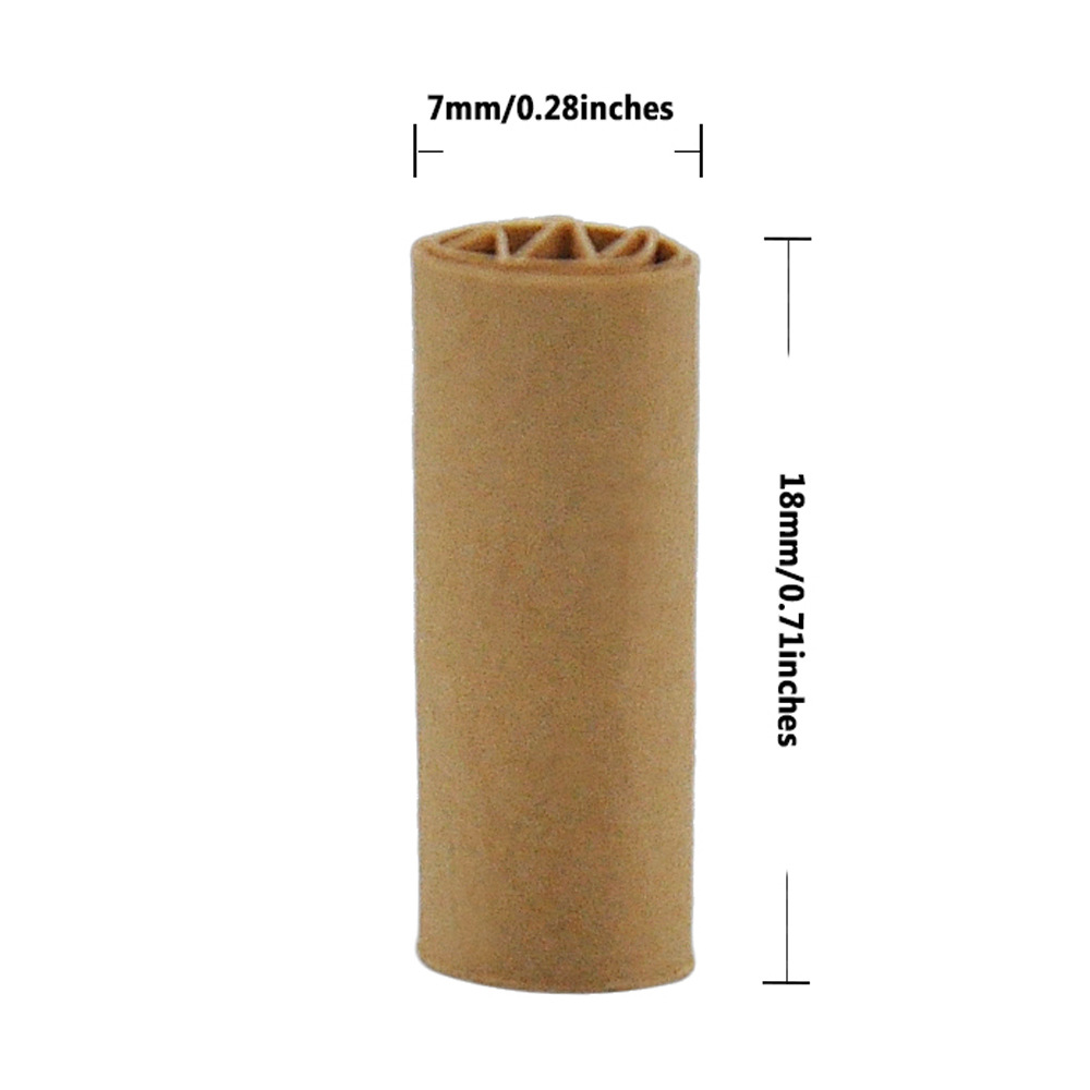 HORNET Cigarette Rolling Paper Filter Tips 7MM Slim Natural Gum