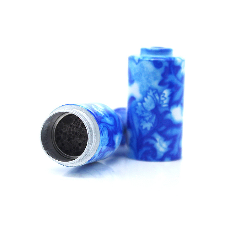 Tubería de aleación de aluminio | Conjunto para fumar Aleación de zinc Plástico Multicolor Ligero Extraíble Lavable