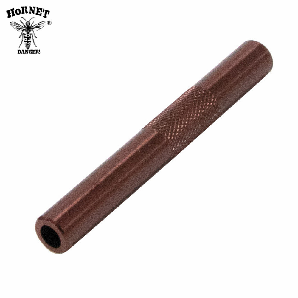 Metal One Hitter Pipe brown