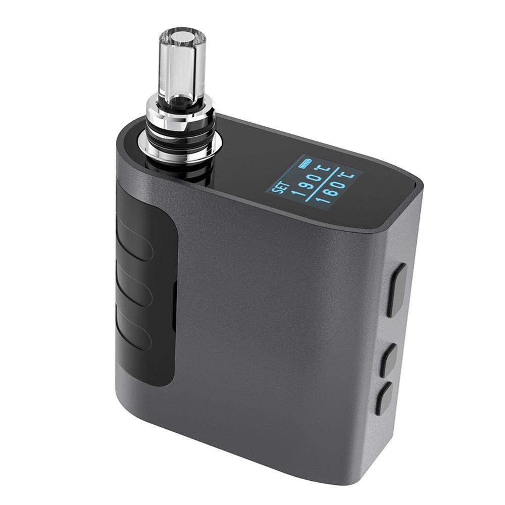 NIU Pro Temperature Control Dry Herb Wax Oil Cartridge 3-in-1 Vaporizer Kit black 1400mah Battery 