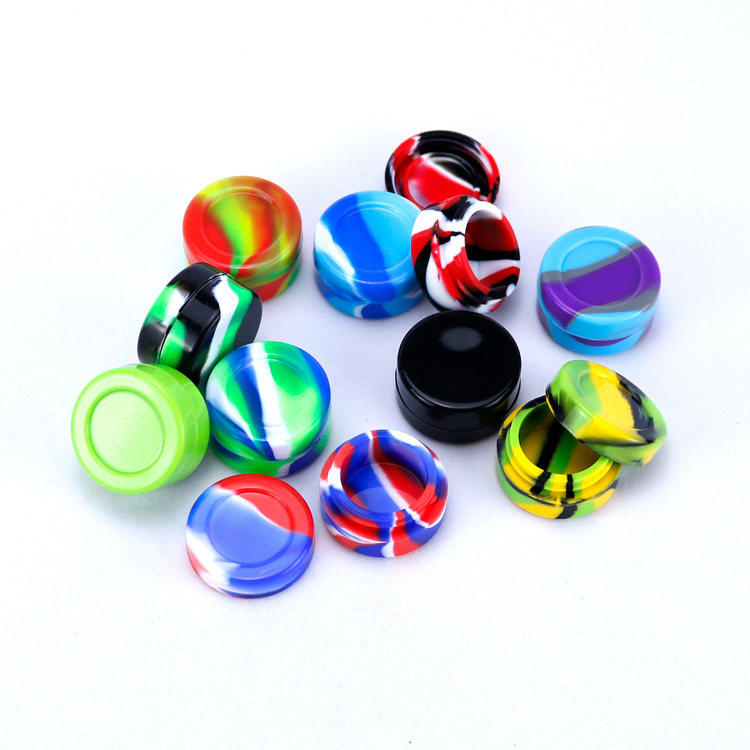 Silicone Wax Concentrate Containers Non-stick Jars