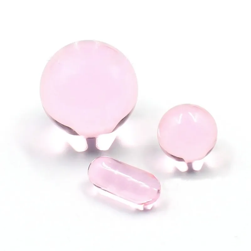 Quartz Terp Pearls Set Dab Bead Capsule Insert Spinning For Terp Slurper Banger