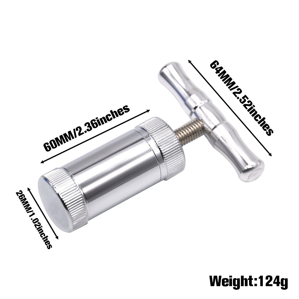 HORNET Aluminum T Shape Tobacco Compressor Weed Grinder
