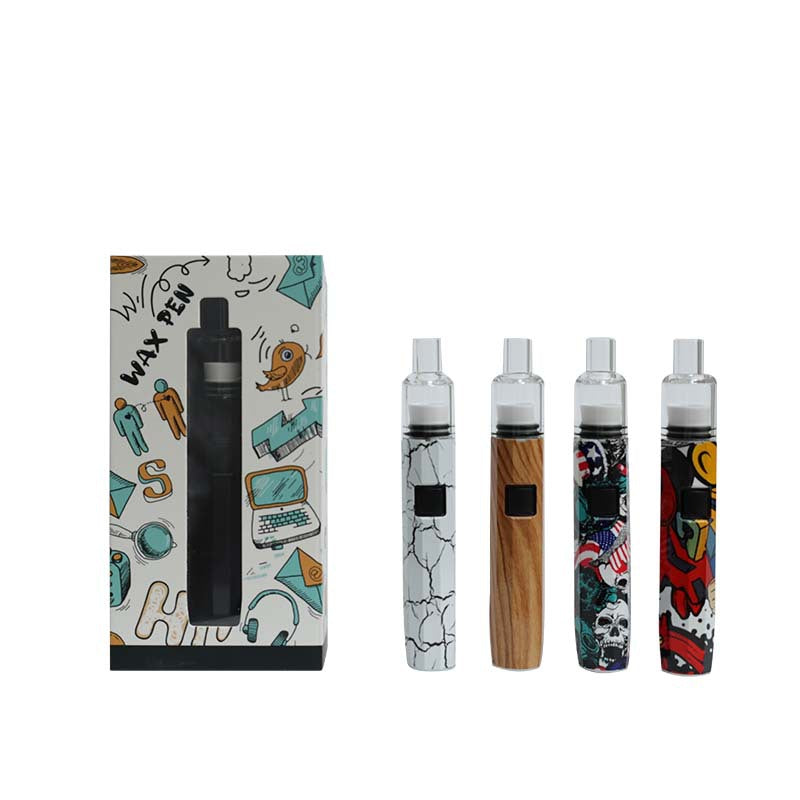 Wax Pen Vaporizer Kit Variable Voltage with 500mAh Battery