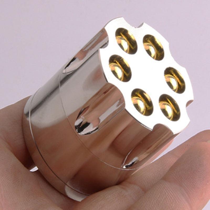 Bullet Shape Tobacco Grinder | Weed Metal Herbal Herb Tobacco Accessories - Puffingmaster