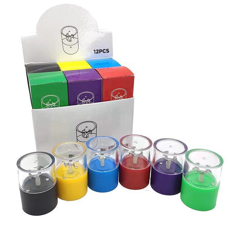 50MM Plastic Electric Weed Grinder | USB Charging Tobacco Cigarette Herb Tobacco Grinder - Puffingmaster