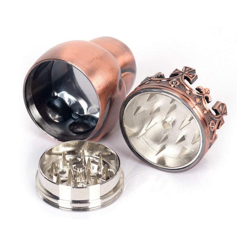 Skull Style Tobacco Grinder | Ghost Head Weed Herbal Herb Grinders Smoking Accessories - Puffingmaster