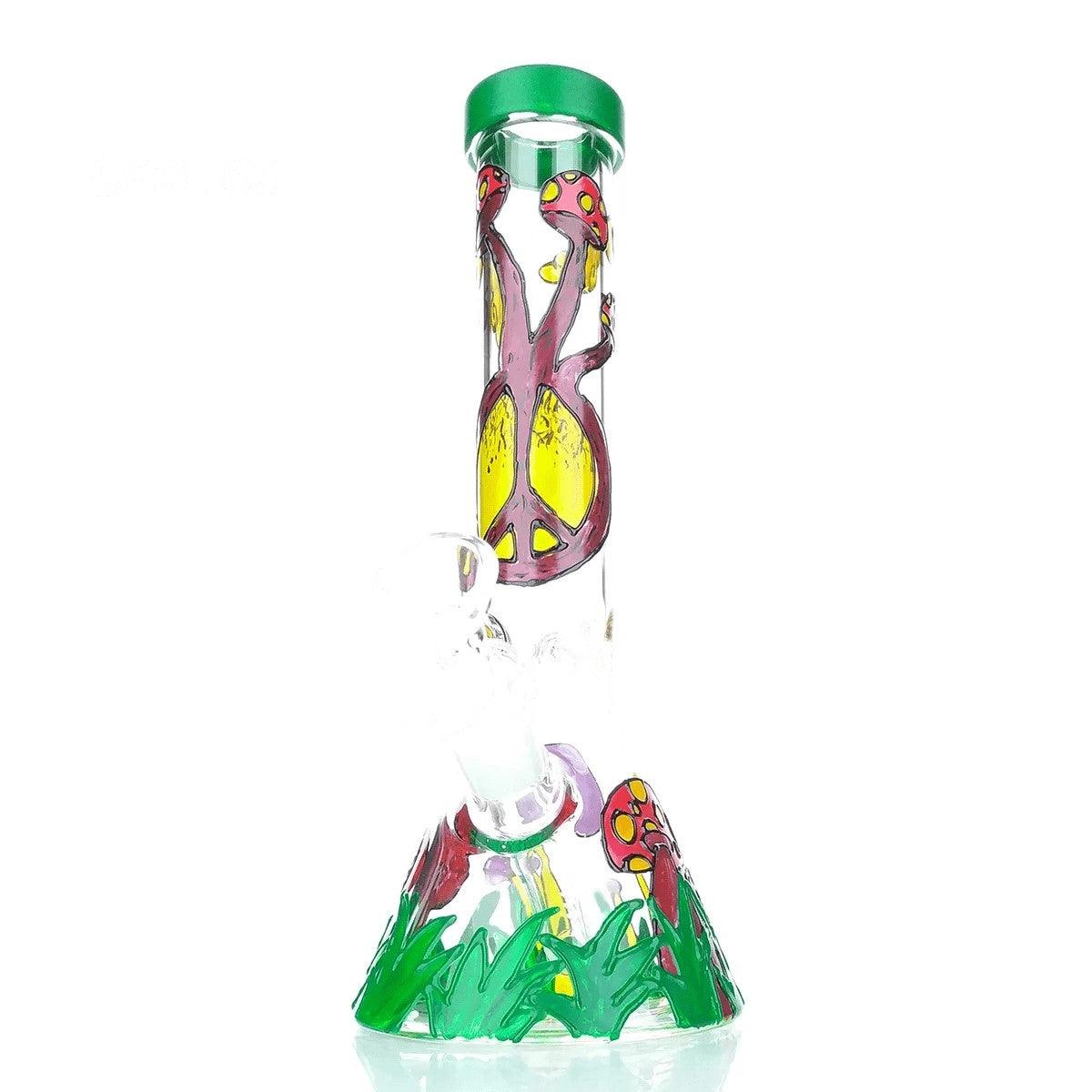Creative Glass Bong | Multi-color Cigarette Water Pipe Crafts Creative Ornaments - Puffingmaster