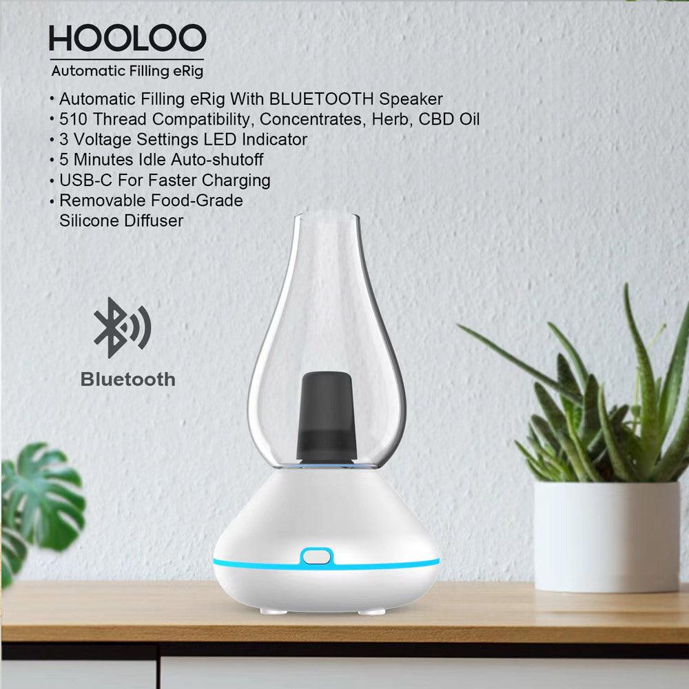 hooloo erig vaporizer white 